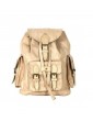 Zaino in pelle naturale beige