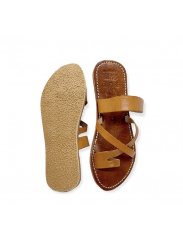 Comfortable real leather sandal